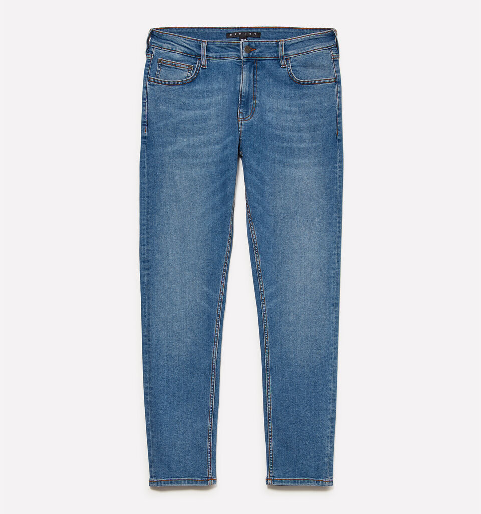 Light blue Style 73 skinny fit jeans - men's skinny fit jeans - Light Blue | Sisley image number 1